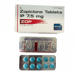 Zopiclone 7.5 mg Tablets (Blue)